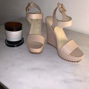Aldo nude wedges US women’s size 8